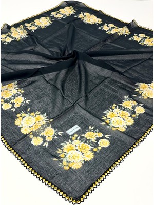 Eripek Oyalı % 100 Pamuk Tülbent 6806-01