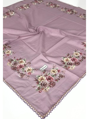 Eripek Oyalı % 100 Pamuk Tülbent 6806-04