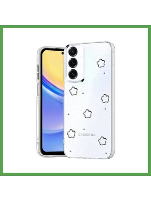 Bezos Samsung Galaxy A15 4g Uyumlu Fiyonk Desenli Kapak - Desen 2 Mgc