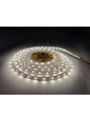 BVS Mutfak Dolabı İçin Gün Işığı Şerit LED İç Mekan Kullanımı İçin 12V Adaptörlü Tak Çalıştır Aç Kapa Anahtarlı