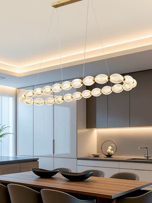 Apliqa Aspen Sıralı Eskitme Sarkıt LED Avize