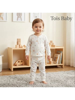 Tois Baby Organik Hastane Çıkışı Bebek Takımı 0-3 Ay