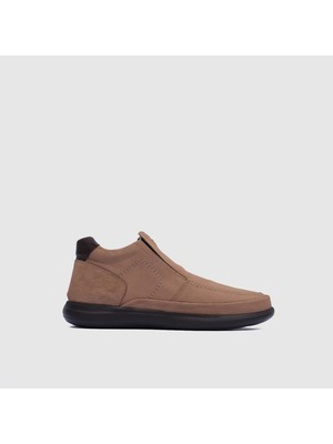 Togo Erkek Vizon Nubuk Hakiki Deri Comfort Bot [TG052428]
