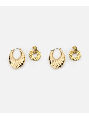 İpekyol Dokulu Metal Küpe IW6260068113265