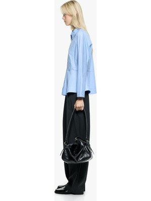 Parfois Kadın %100 Pamuklu Peplum Gömlek