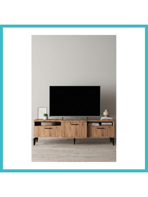 Defne Store Mistral Tv Sehpası Çok Renkli 160X40 cm Dfnbez