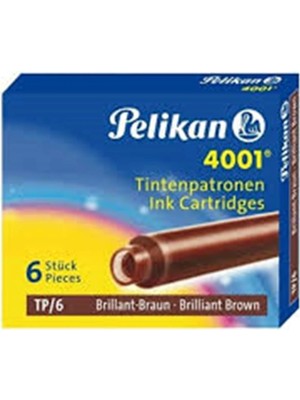 Pelikan 4001 Dolma Kalem Kartusu Küçük Royal Mavi 6li Kutu