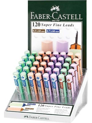 Faber Grip Min 05-07MM 90LI Stn Pastel 127686