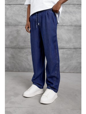 Nomarc Erkek Pantolon Nmrc Tensel Lacivert Baggy Tencel