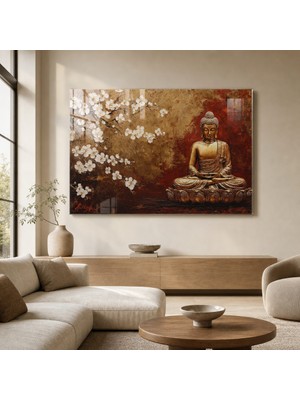 idora Meditatif Buddha Cam Tablo