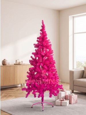 Yılbaşı Pembe Çam Ağacı 180 Cm