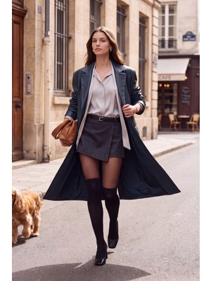 Suwen Knee High Külotlu Çorap