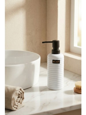 Acar Marissa Sıvı Sabunluk Beyaz - 320 ml