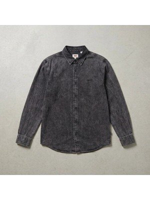 Levi's Relaxed Fit Pamuk Erkek Kot Gömlek--Koyu Füme--