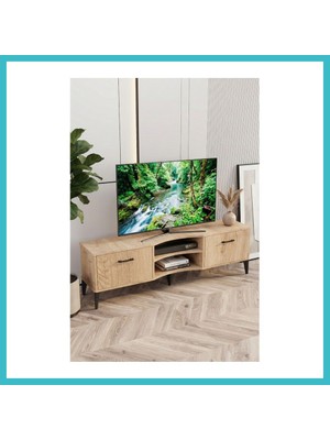 Defne Store Vera Tv Sehpası Suntalam Bej 160X35 Dfnbez
