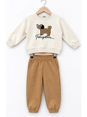Name Baby & Kids Erkek Çocuk Köpekli Eşofman Takım JAB-17114