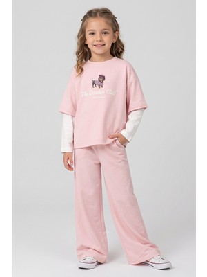 Dmb Kids Kız Çocuk Oysho 3'lü Eşofman DMB-0887