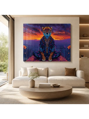 idora Meditating Cheetah Cam Tablo