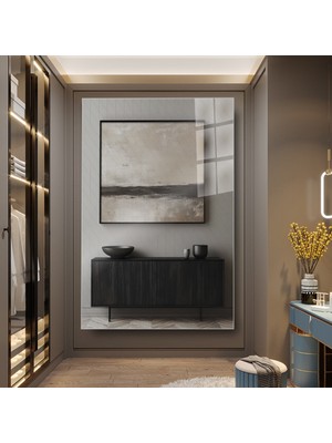 idora Soyut Ufuk Kompozisyonu Cam Tablo – Modern Minimalist Dekorasyon | Cam Tablo | Modern Duvar Dekoru
