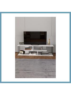 Bezos Gzd Tv Ünitesi Beyaz 140 cm MBT06