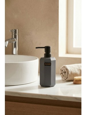 Acar Marissa Sıvı Sabunluk Gri - 420 ml