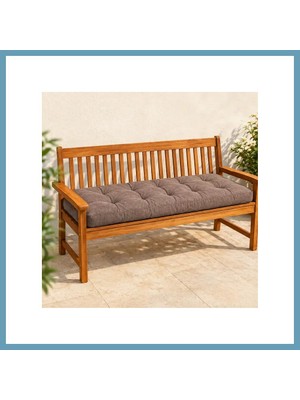 Bezos Kapitone Bank Minderi · 100 × 45 × 4 cm | Kahve | Iç Mekân MBT06