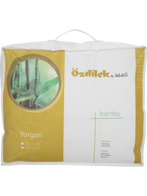 Özdilek King Size (Battal Boy) Çift Kişilik Antialerjik Bambu Yorgan (215X235)