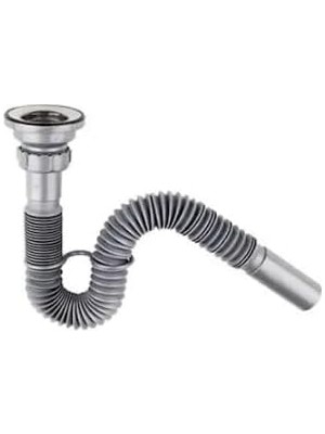 Tr Lavabo Paslanmaz Evye Sifonu Lüx Körüklü Donau 32 mm