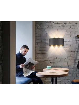 Tr CT-8011 Haiti Dış Mekan Modern LED Aplik 12W