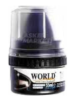 World Ayakkabı Boyası 55ML Siyah - 12'li Paket