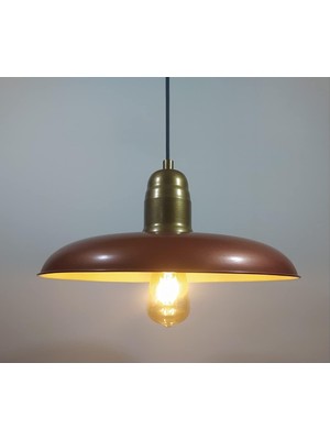 Tr Mylights Bakır Metal Sarkıt Avize Retro Rustik Vintage Avize
