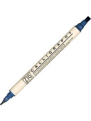 Tr Zig Çift Taraflı Kaligrafi Kalemi 2-5mm N:034 Deni