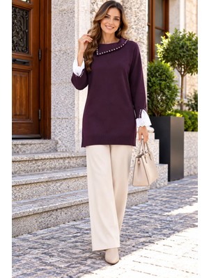 Moda Abad Dantel Detaylı Tunik 146004