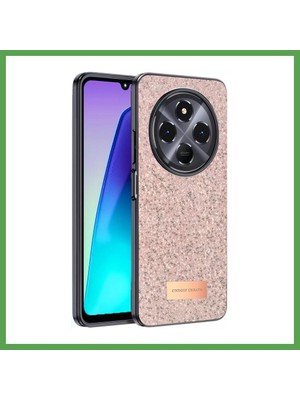 Bezos Onegif Redmi 14C Uyumlu Bright Simli Kapak - Pembe Mgc