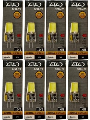 Myg Plus G4 Duylu Kapsül Ampul, 12V 3200K Günışığı Renk Seçeneği