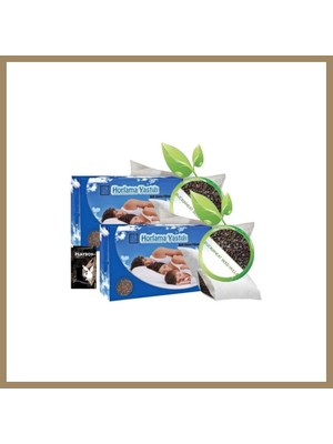 Bezos Mucizevi Anti-Snoring Pillow - Karabuğday Yastığı 50 x 70 cm x 2 Adet + Jel 22