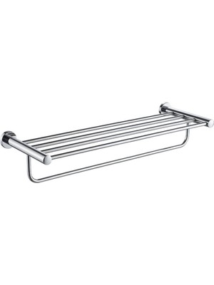 Elarque Raflı Havluluk 304K 60XH13X23.5CM Paslanmaz Çelik