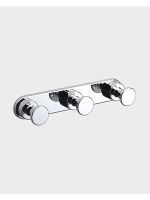 Elarque Tecno Üçlü Askı - Krom