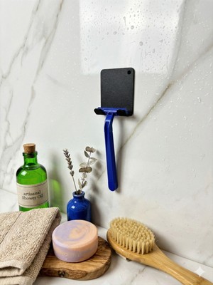Elarque 2 Adet Paslanmaz 304 Metal Permatik Tutucu Banyo Askılığı