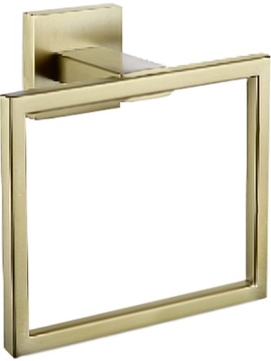 Elarque Kare Havluluk Matte Gold Serisi