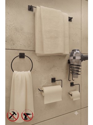Elarque 5 Li Banyo Havlu Seti