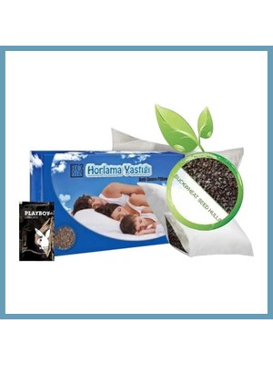 Bezos Süper Muzicevi Anti-Snoring Pillow - Karabuğday Yastığı 50 x 70 cm + Jel MBT06