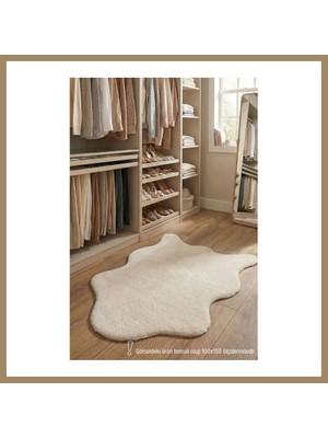 Bezos Youdayhomecollection Poly Peluş Post Şeklinde Halı Model Oturma Odası Halısı · Ebat: 100X150 22
