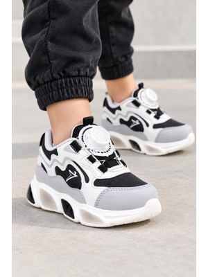 Cool Elliot Pu Erkek Çocuk Ortopedik Bebe Işıklı Spor Ayakkabı