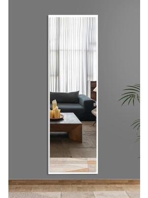 Odea Tr Boy Ayna Antre Koridor Konsol Duvar Salon Banyo Wc Ofis Çocuk Yatak Odası Boy Aynası,beyaz