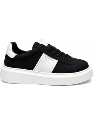 Lufian 121230055 Luna Deri Unisex Sneaker Ayakkabı Siyah