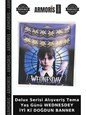 Armoris Delux Serisi Alışveriş Tema Yaş Günü Wednesdey Iyi Ki Doğdun Banner