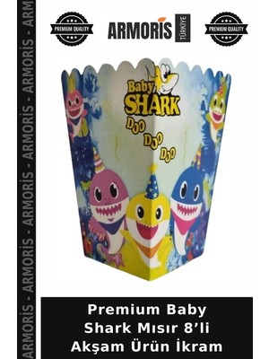 Armoris Premium Baby Shark Mısır 8’li Akşam Ürün Ikram