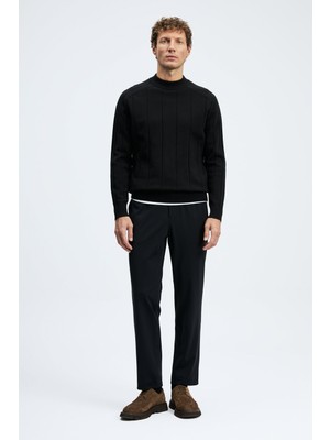 Lufian Grand Regular Fit Bisiklet Yaka Uzun Kollu Kazak Erkek Kazak 112090195