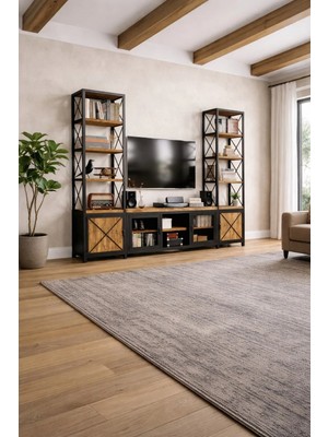 Kıymık Home Lantana Tv Ünitesi - Size Özel Üretim - Gerçek Ağaç - Köknar